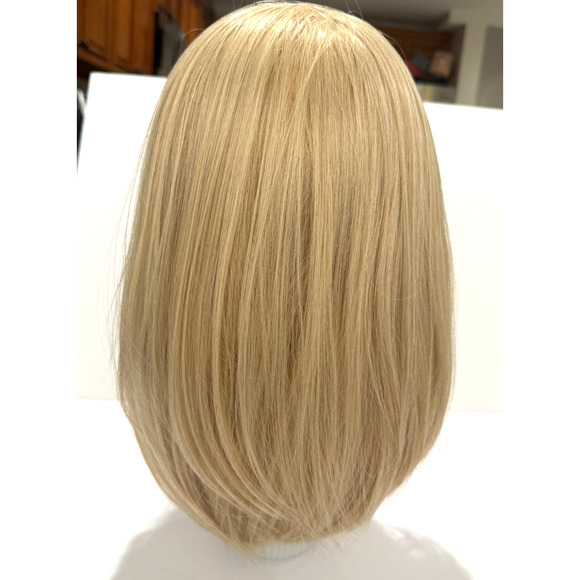 Megito Mixed Blonde Synthetic Headband Wig NWT | Shoulder Length Straight - Picture 4 of 8